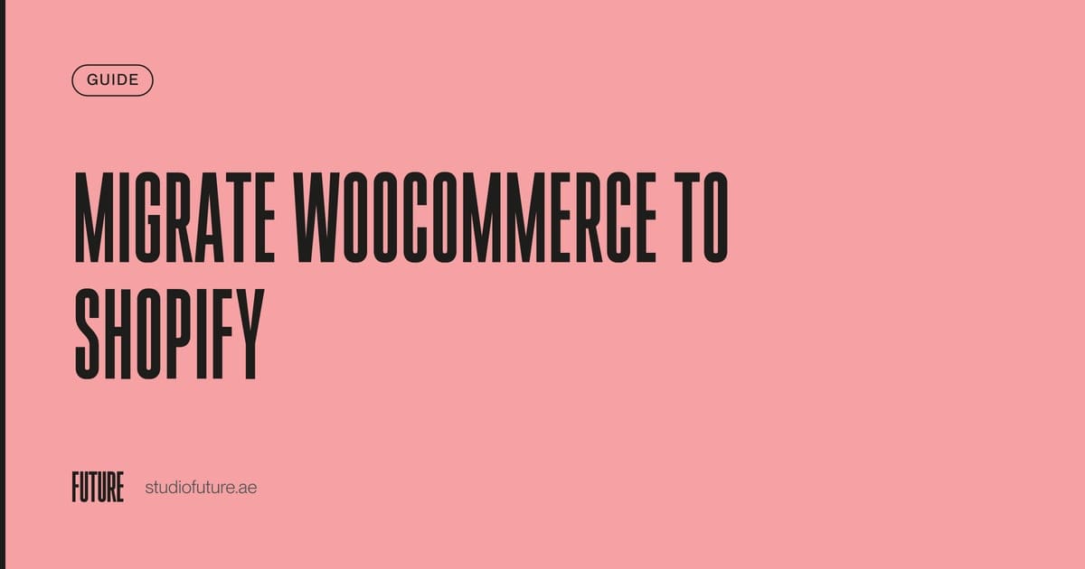 Image for Migrate WooCommerce to Shopify