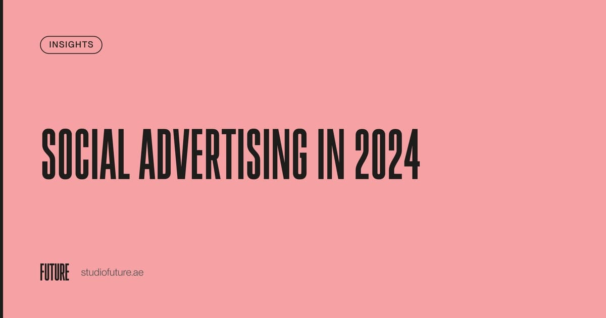 Image for Social Advertising in 2024