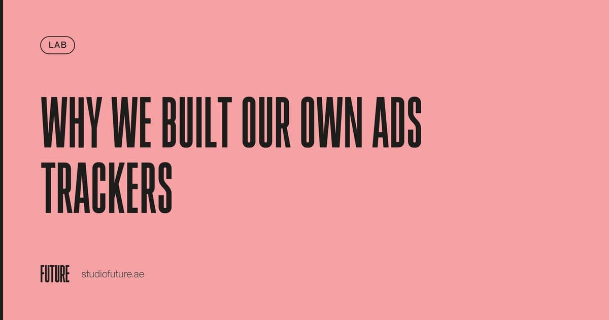 Image for Why We Built Our Own Ads Trackers