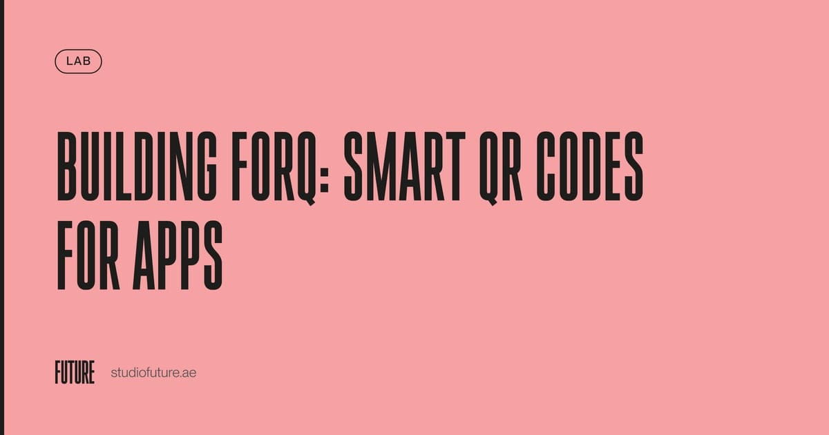Image for Building FORQ: Smart QR Codes for Apps