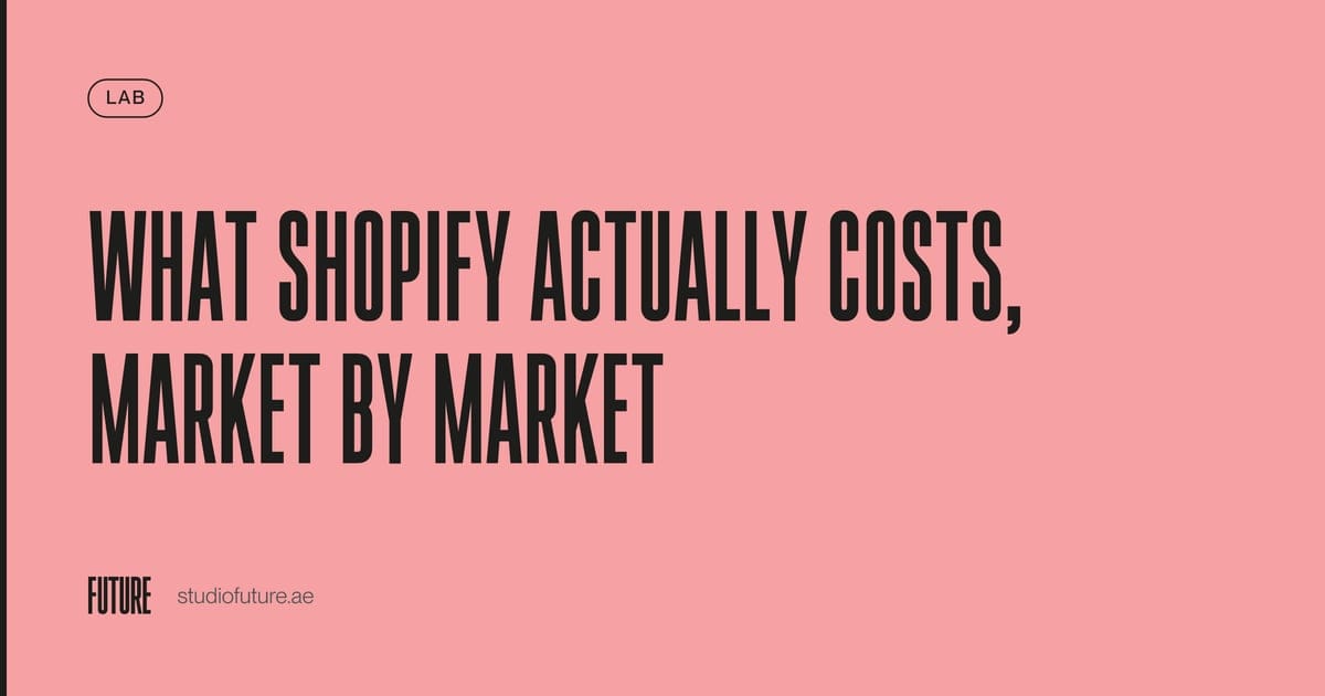 Image for What Shopify Actually Costs, Market by Market
