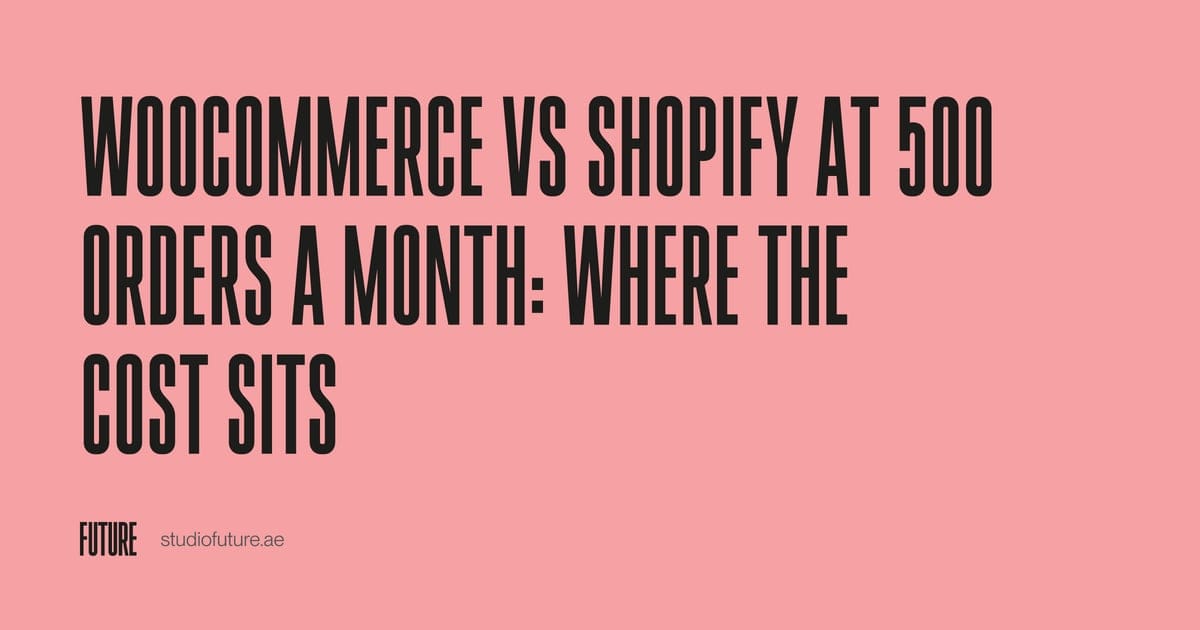 WooCommerce vs Shopify at 500 Orders a Month: Where the Cost Sits article thumbnail