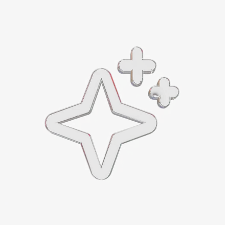 glass sparkle icon